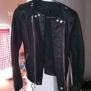 Women leather jacket